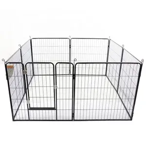 DIY Shape Heavy Duty Metal Pet Dog Exercise Playpen For Garden And Park