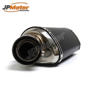 JPMotor треугольный алюминиевый стальной выхлопной муфлер для скутера 150 куб. См - Product Image 4
