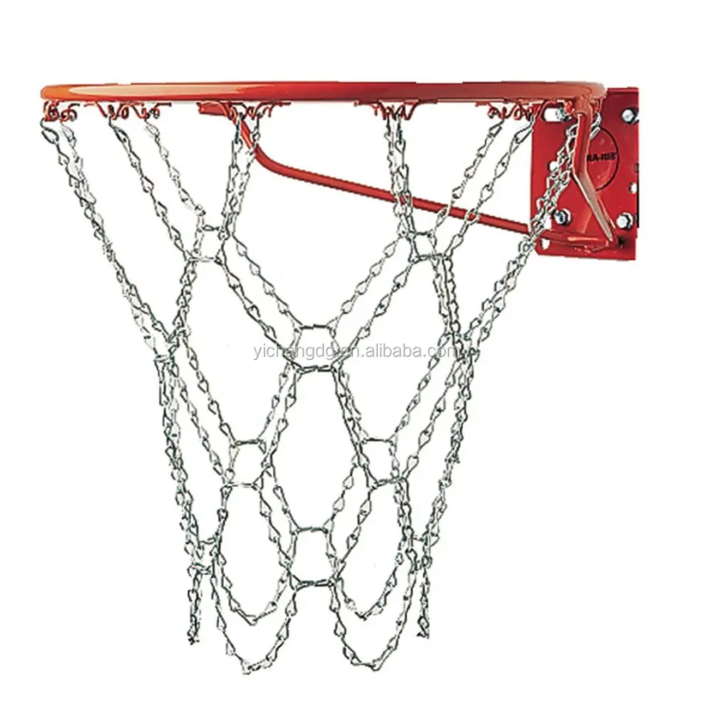 Yüksek Lehçe 316l Paslanmaz Çelik Zincir, Spor Ağır Metal Zincir Bağlantı basketbol potası ağı