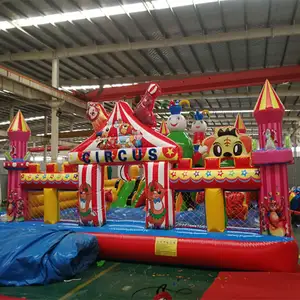 Export to Czech Republic client customized theme 11X7m inflatable castle trampoline inflatable bouncer castle for kids