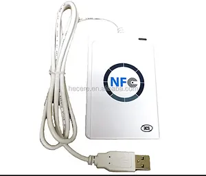 Leitor inteligente sem fio do cartão da proximidade do usb nfc do micro