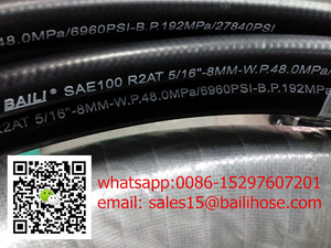 AEROFLEX SEMPERIT SUNFLEX <span class=keywords><strong>MANULI</strong></span> GOODYEAR POLYFLEX PARKER DUNLOP <span class=keywords><strong>HYDRAULIQUE</strong></span> TUYAU/TUYAU EN CAOUTCHOUC/INDUSTRIELLE TUYAU R1 R2 - Product Image 5