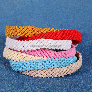 <span class=keywords><strong>Pulseras</strong></span> tejidas con cordón de cera coloridas, brazaletes de cuerda ajustables de la Amistad trenzada anudada, regalos <span class=keywords><strong>para</strong></span> <span class=keywords><strong>adolescentes</strong></span> - Product Image 2