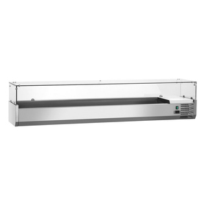 저렴한 중고 2 도어 카운터 탑 지하철 샌드위치/샐러드 바 냉장고 준비 테이블 냉장 - Product Image 2