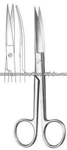 Ciseaux d'exploitation incurvés 14cm nouveauté ciseaux de dressage de produit de haute qualité en acier inoxydable personnalisés - Product Image 2