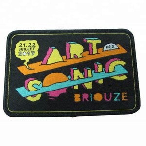 Kurumsal marka ve tekdüze kimlik için Logo ve metin ile özel dokuma yama - Product Image 1