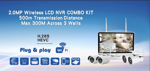 ชุดกล้องวงจรปิดไร้สายอัจฉริยะ H.265 3MP 4CH พร้อมระบบเสียงและฮาร์ดไดรฟ์ ฟังก์ชั่น PTZ - Product Image 4