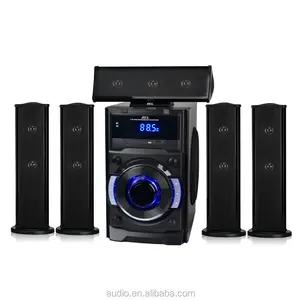 Professional surround 5.1 hifi DJ amplifier speaker Home Theatre System with FM RADIO