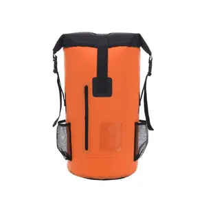 Dry Bag Roll Top Waterproof Backpack 45L, Floating Dry Backpack Waterproof, Drybag Backpack Water Sports