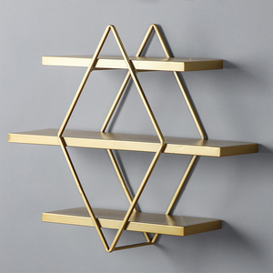 Porta Fiori e Libri <span class=keywords><strong>da</strong></span> <span class=keywords><strong>Parete</strong></span> in Metallo per Decorazione Casa - Product Image 3