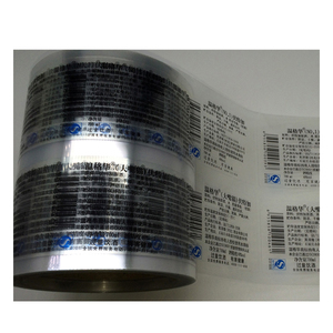 Personnalisé logo transparent autocollant étiquette en papier réutilisables épais 3D <span class=keywords><strong>mur</strong></span> miroir enduit paillettes pour bouteille tissus feuille d'aluminium - Product Image 1