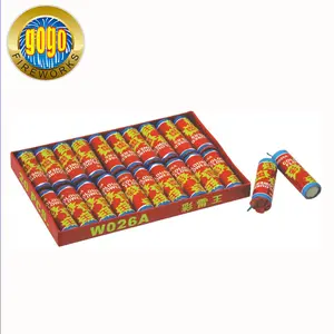 W026A Thunder Crackers Hot Sell in Iraq Outdoors Thunder Firecracker Powerful Bomb Firecrackers W026A-2 Colorful Thunder Flower