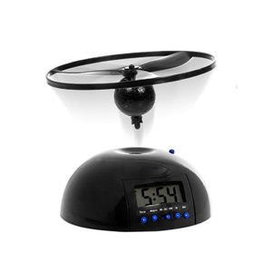 UCHOME Neuheit Digital LED Wecker Gadget Run Away Fliegen/Roll Hubschrauber Chopper Propeller Clock Kreative geschenk