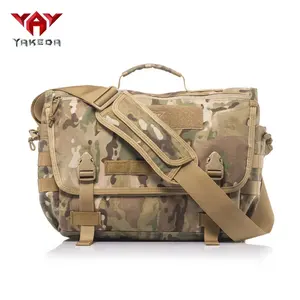 YAKEDA outdoor style nylon waterproof lightweight shoulder bag messenger tactical laptop bag