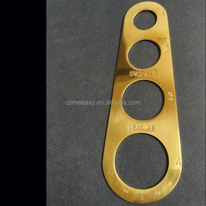 Spaghetti Đo Tiện Ích Thép Không Gỉ mì ống công cụ đo lường Thước với 4 Phục Vụ Phần - Product Image 2