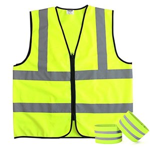 EN ISO 20471 Hi Vis Gilet Tattico Sicurezza Sul Lavoro di Usura Hi Vis Gilet Da Lavoro