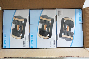 Fabricants à haut Rendement En Plastique En Gros Soies de Nettoyage Brosse À Chaussures en bambou brosse <span class=keywords><strong>propre</strong></span> - Product Image 4