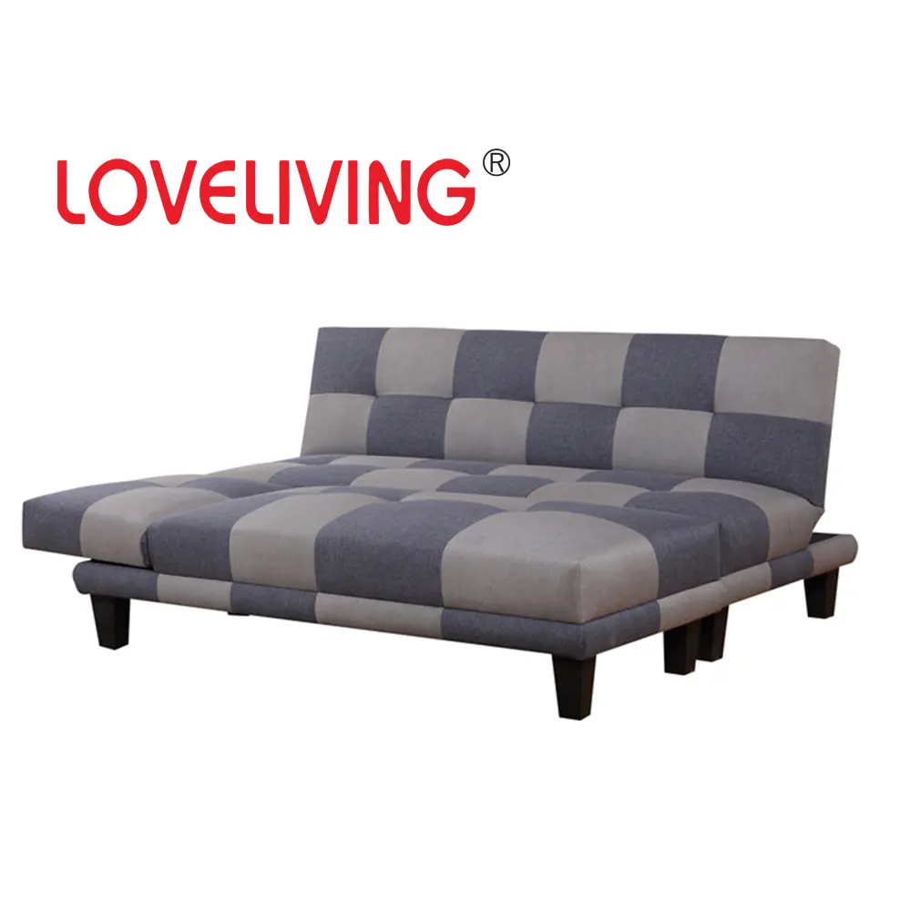 Loveliving المنزل خزينة ملابس خشبية أريكة قماش يمكن تحويلها إلى سرير/سرير أريكة أثاث غرفة المعيشة الحديثة أريكة تشيسترفيلد 100 مجموعات الخشب SGS