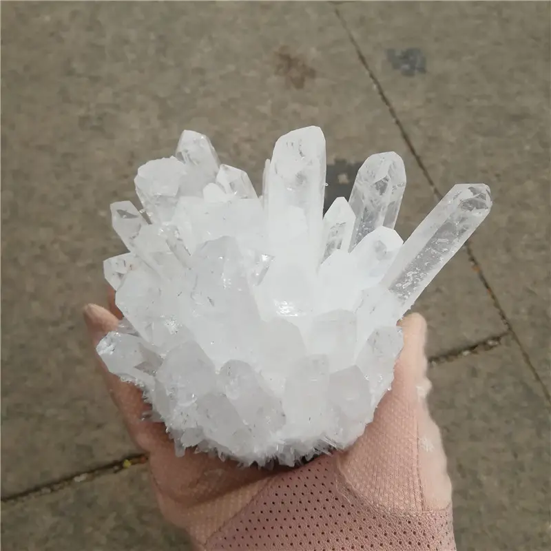 Whosale clear natural white quartz crystal cluster crystal quartz cluster of specimen