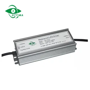 IP67 Transformator Peralihan, Suplai Daya DC 100W Lampu Jalan LED Unit Driver Tahan Air Luar 12V 24V 36V 48V