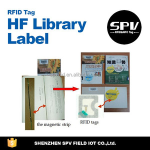 New product! Read and write ICODE SLX paper coated Label RFID for managing libraries - Product Image 3