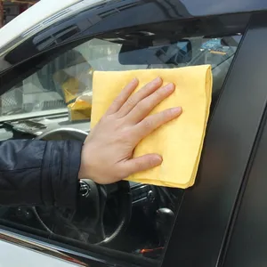 वाहन सफाई सामान विरोधी खरोंच Microfiber कार सुखाने साबर सफाई कपड़ा के अवशोषक सिंथेटिक साबर - Product Image 3