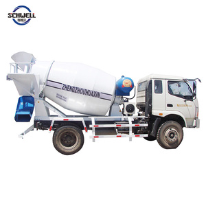 4 Metreküp Küçük Boyutlu Dizel Beton Mikseri Çeşitli Kapasiteli Tamburlu Beton Mikseri Kamyonu - Product Image 1