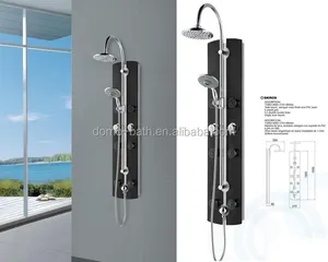 DOMO Hydrotherapie-Dusch säule, Bad dusch set, Dusch paneel aus Edelstahl