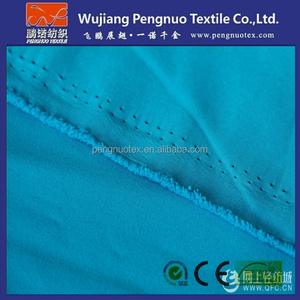 100% Polyester <span class=keywords><strong>Microfiber</strong></span> Peachskin Poly Chải Vải Pa Lớp Phủ Peach Twill Da Cho Đồng Phục Bãi Biển Pant Vải - Product Image 4