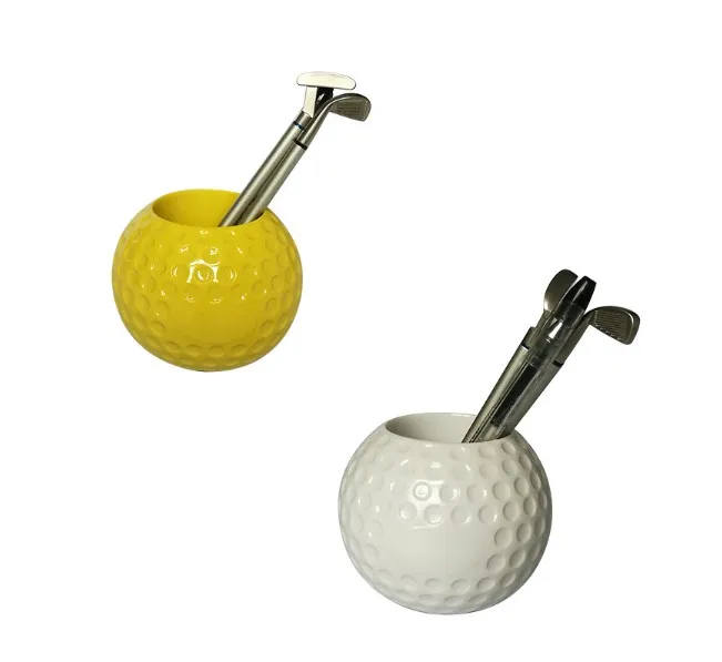 Новинка, держатель для шариковой ручки для гольфа, подарочный набор