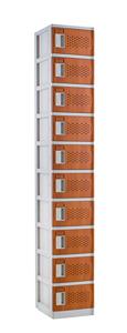 Japanese Design Wood Grain Color ABS Mini Plastic Locker - Product Image 2