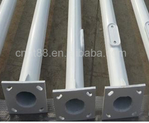 Poste de iluminación de acero de alta calidad impermeable al aire libre <span class=keywords><strong>4</strong></span>-12m galvanizado en caliente para poste de luz de calle octogonal cónico cuadrado - Product Image 4