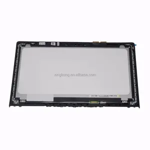 15.6 "IPS Màn Hình LCD Front Glass Bảng Điều Chỉnh Hội + Khung Đối Với Lenovo Y700 15 Không-Touch 1920x1080
