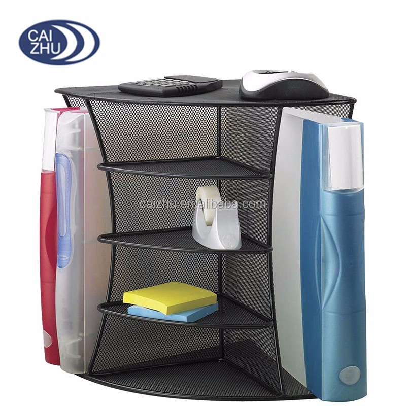 Бумажный лоток, офисный сетчатый Настольный органайзер, папка для хранения файлов, держатель