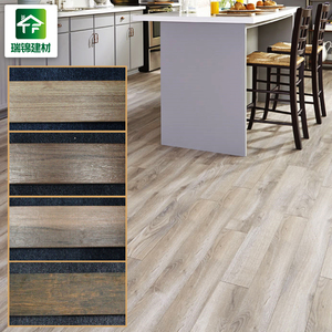 Oscuro grano de madera de cerezo 150x900 baldosas de madera antideslizante <span class=keywords><strong>mira</strong></span> porcelánico para habitaciones modernas - Product Image 4