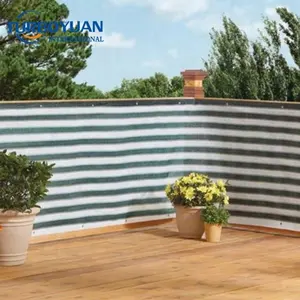 UV resistant safety fence strip fabric cloth hdpe plastic patio balcony shade net