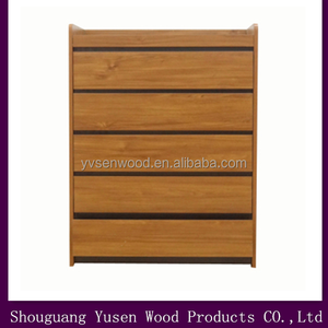 Cómoda Moderna Personalizada con Paneles de Madera, Gran Capacidad, Diseño Ecológico, 5+ Cajones para Sala de Estar, Hotel, Hospital - Product Image 4