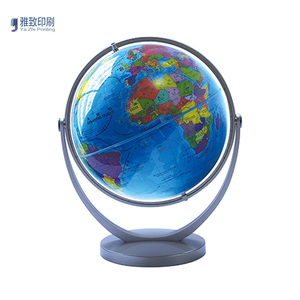 Escritorio decorativo mini portátil de gran tamaño mundo Tierra mapa del mundo - Product Image 2