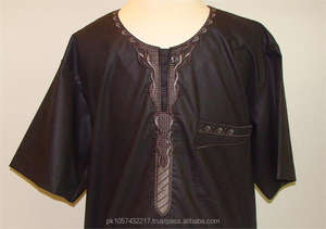 Robe islamique Thobe pour hommes Vêtements musulmans Daffah Thobes pour hommes - Product Image 2