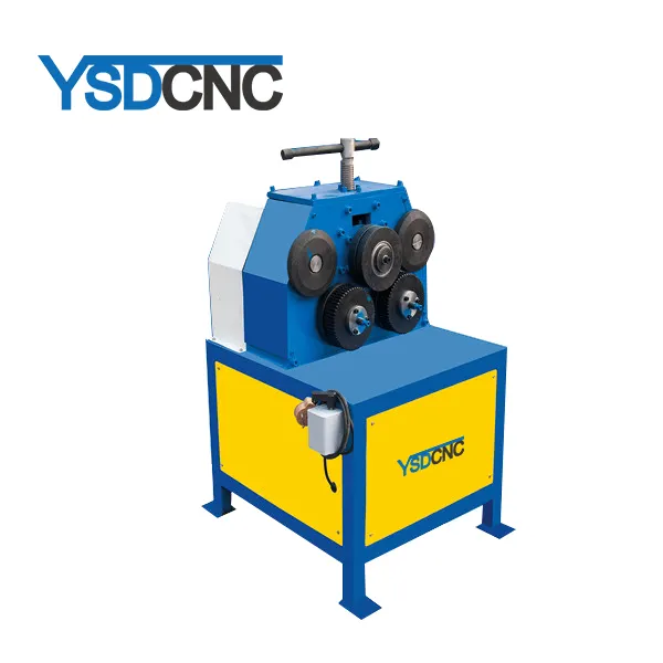Ysdcnc máquina de rolamento do ferro, máquina de rolamento do tubo de seção de perfil elétrico da marca, dobra hidráulica