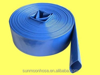 Tuyau plat en PVC professionnel de 6 pouces, tuyau d'irrigation, tuyau industriel, fabriqué en Chine