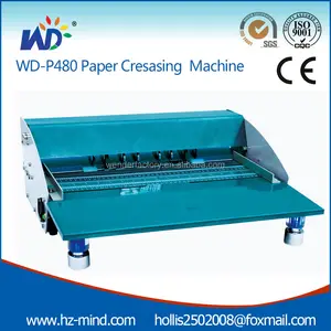 Profesyonel üretici A3 Delik Açma ve Kırma Makinesi otomatik Elektrikli Kağıt Delikli işleme makinesi (P480)