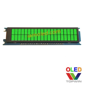 2.93''2.93inch 2.93 inch 20pin 20x2 character type green color 8bit parallel interface oled <strong>module</strong> 2.26'' 2.89'' 2.26INCH - Product Image 2
