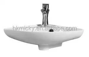 Shell Shaped Small Corner Bathroom Sink