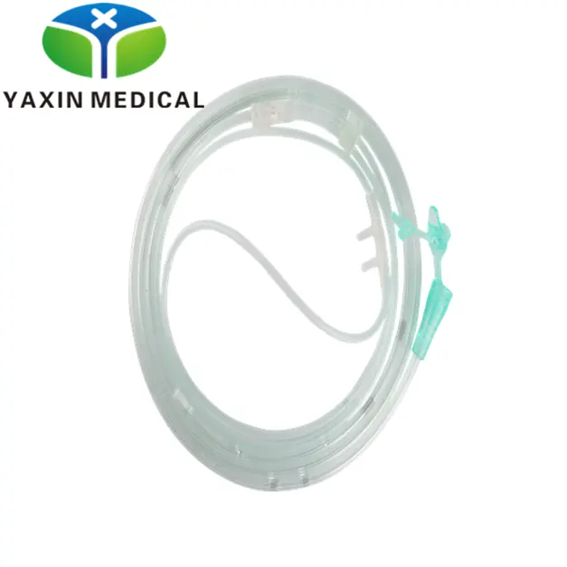 Single use PVC Oxygen nasal cannula tube for Infants, children and adults