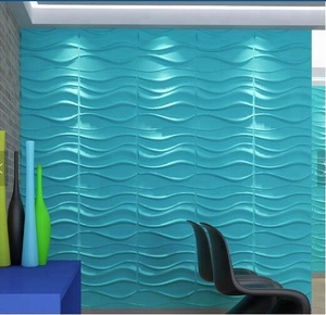 Ev Dekor Için Duvar Dalga Doku 3D Modern Duvar Paneli Satış - Product Image 2