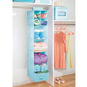 Organisateur de placard pliable multifonction en toile, mignon et durable, grande capacité pour vêtements, chaussures, articles divers et pots - Product Image 6