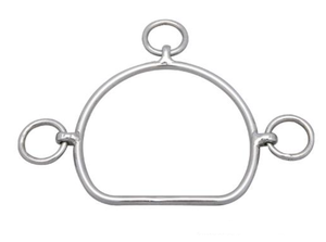 סוס נירוסטה צ 'יפני סוס טיפה טבעת קצת סוס - Product Image 2