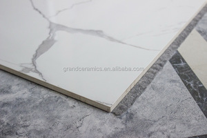 60x60 cm Blanco Carrara Porcelanato <span class=keywords><strong>Pisos</strong></span> de Ingeniería - Product Image 4