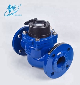 Medidor de fluxo de água tipo turbina de bronze, conexão flange de 50mm a 200mm, caixa de medidor de água - Product Image 6